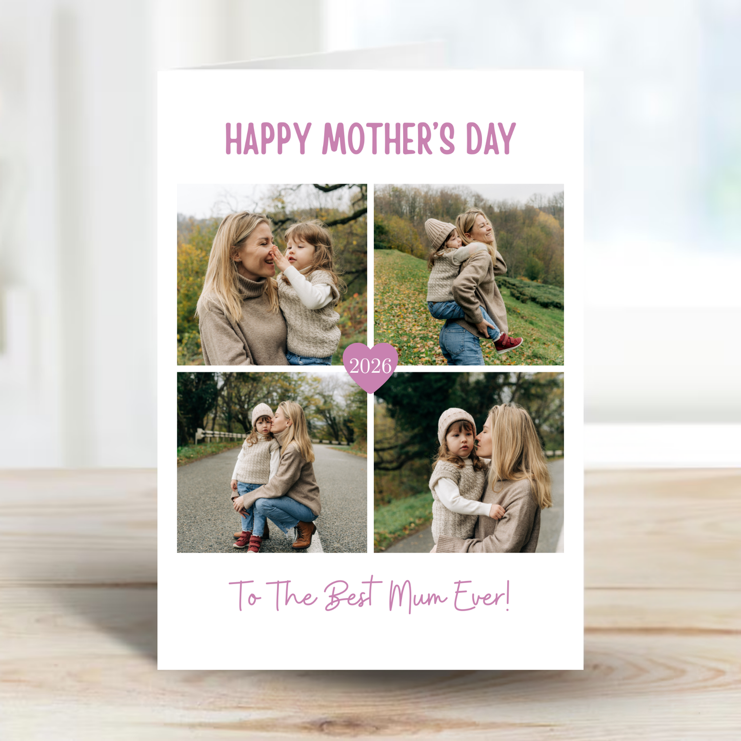 Mother's Day Four Photo Card - PC40