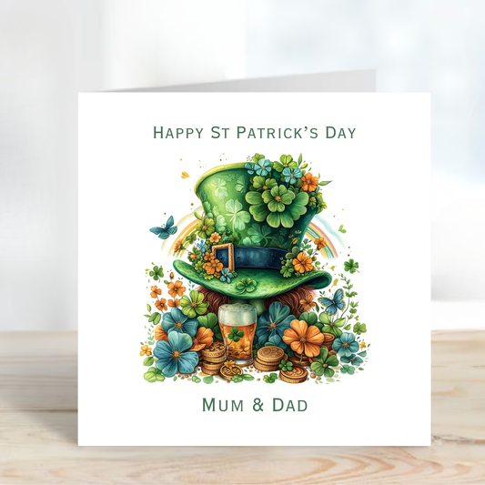 St Patrick's Day Card - C808
