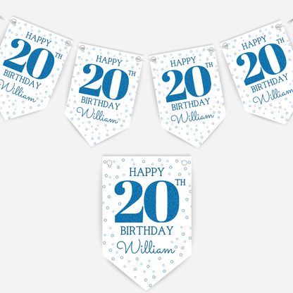 Birthday Bunting - Any Age - B243