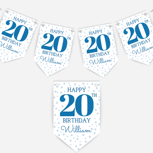Birthday Bunting - Any Age - B243