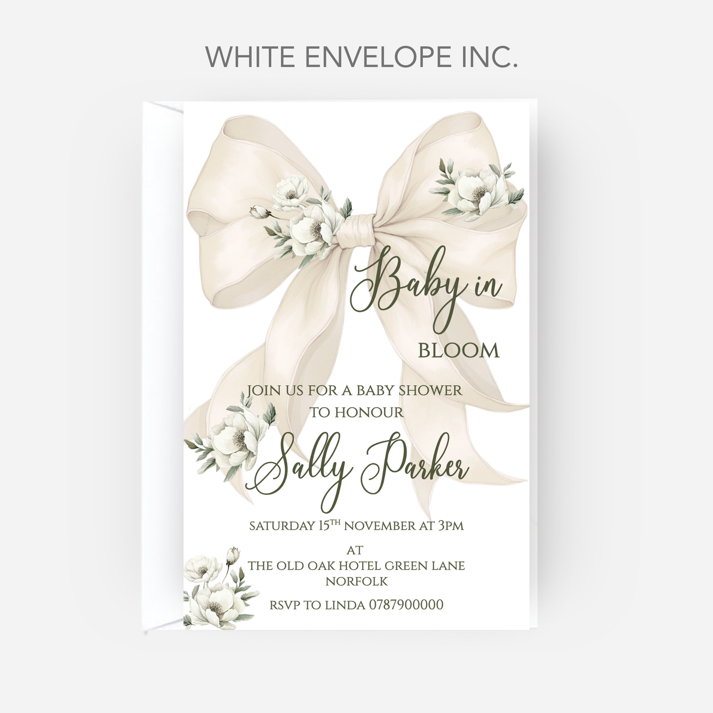 Baby Shower Invitation (Pack of 10) - P146