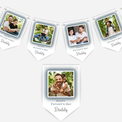 Father's Day Photo Bunting - B257