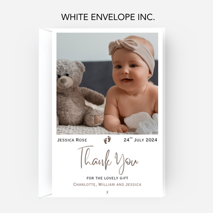 New Baby Thank You Cards (Pack of 10) - T04