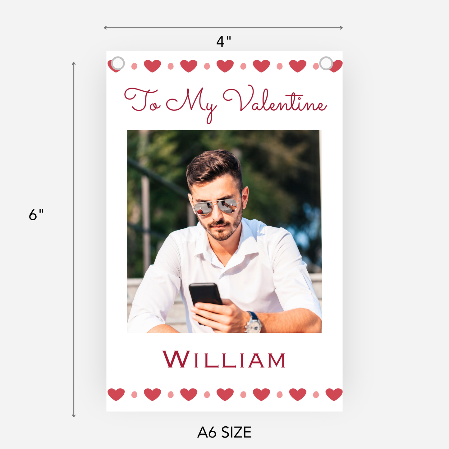 Valentine Photo Bunting - S184V
