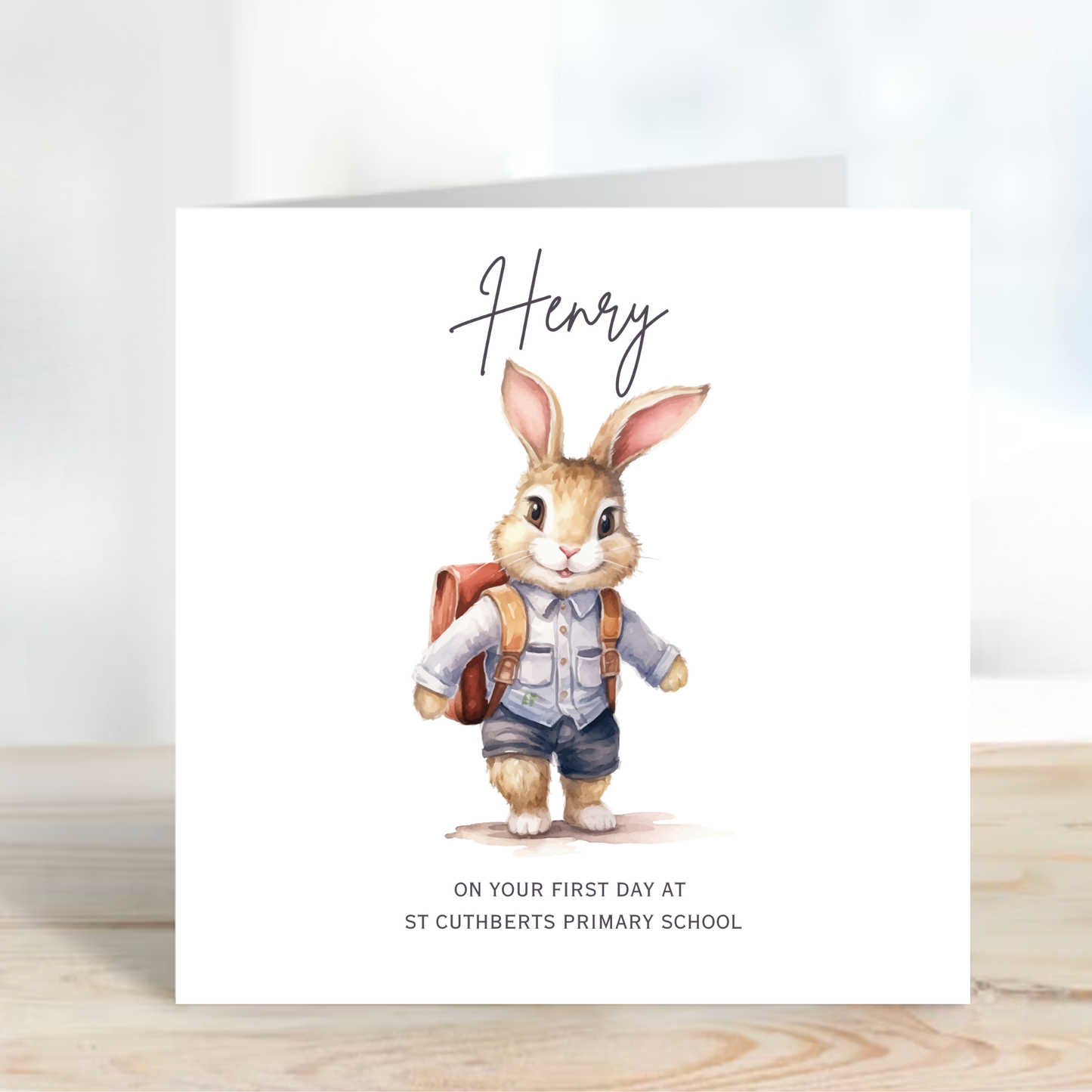 First or Last Day of School Card - C208