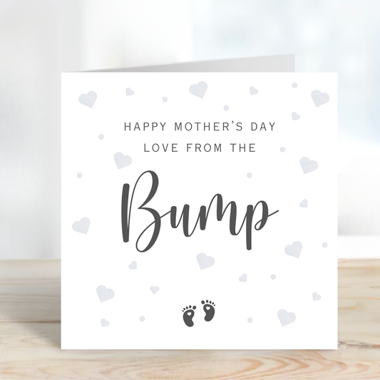 Mother's Day Card - From the Bump! - C749