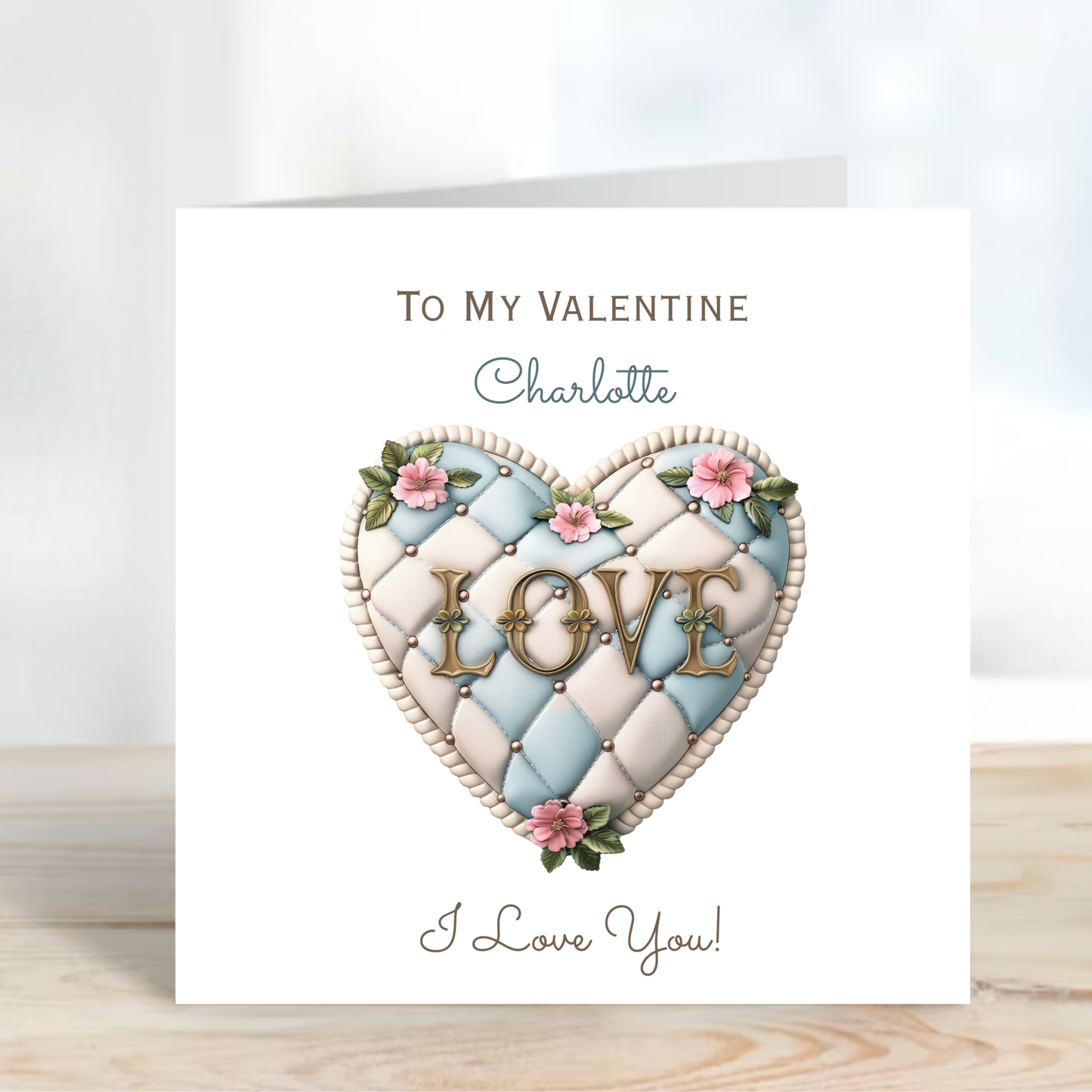 Valentine’s Day Heart Card  - C714
