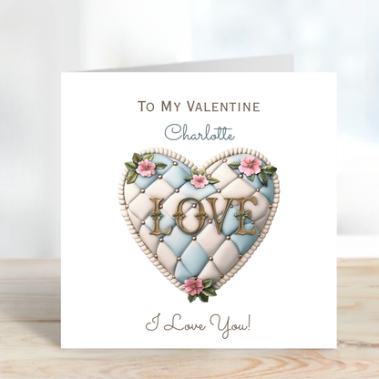 Valentine’s Day Heart Card  - C714