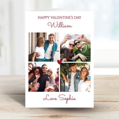 Valentine Photo Card Colour Photos - PC29