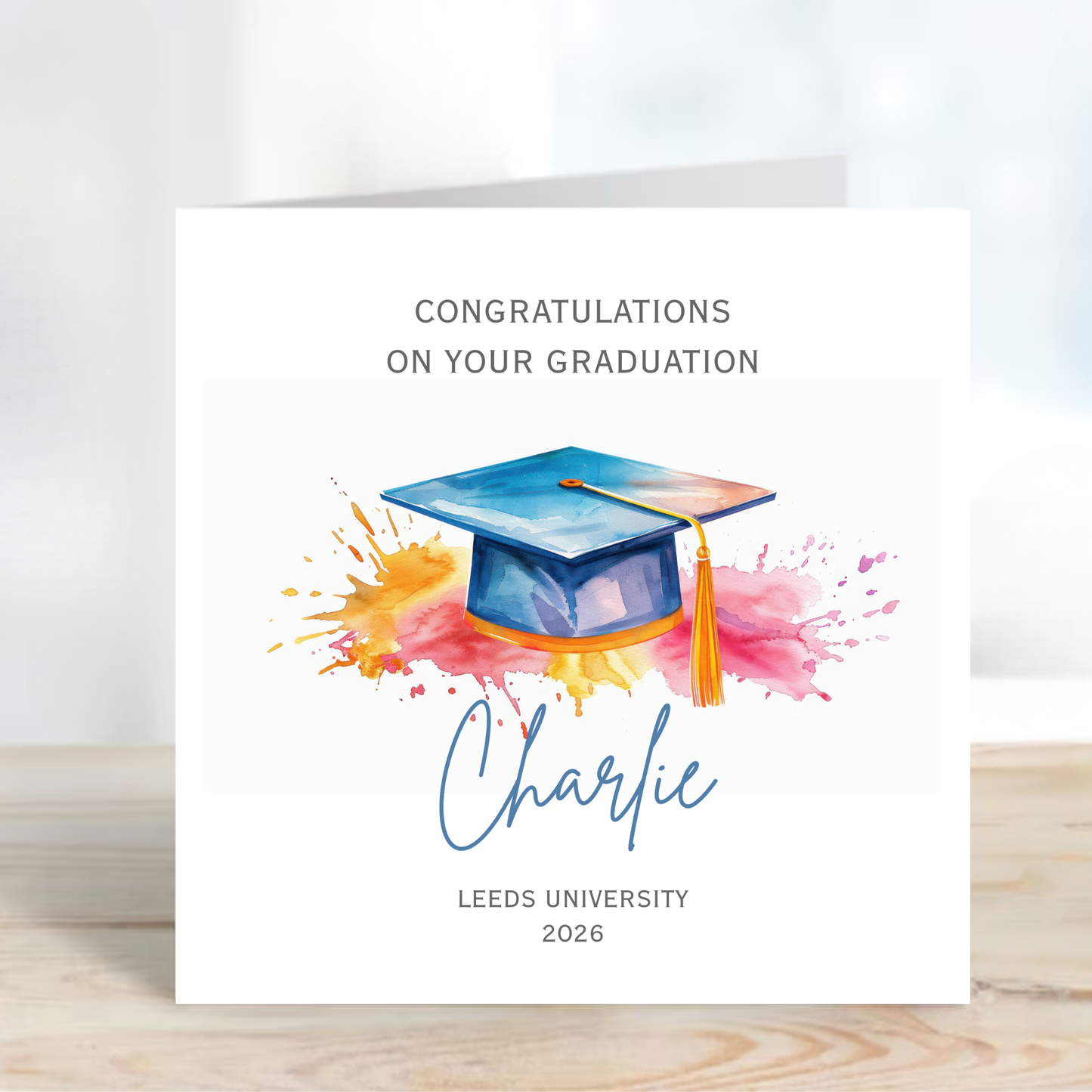 Graduation Congratulations Card - C828