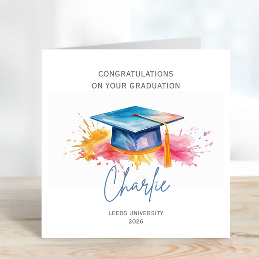 Graduation Congratulations Card - C828
