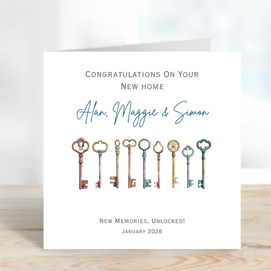 New Home Card - C654