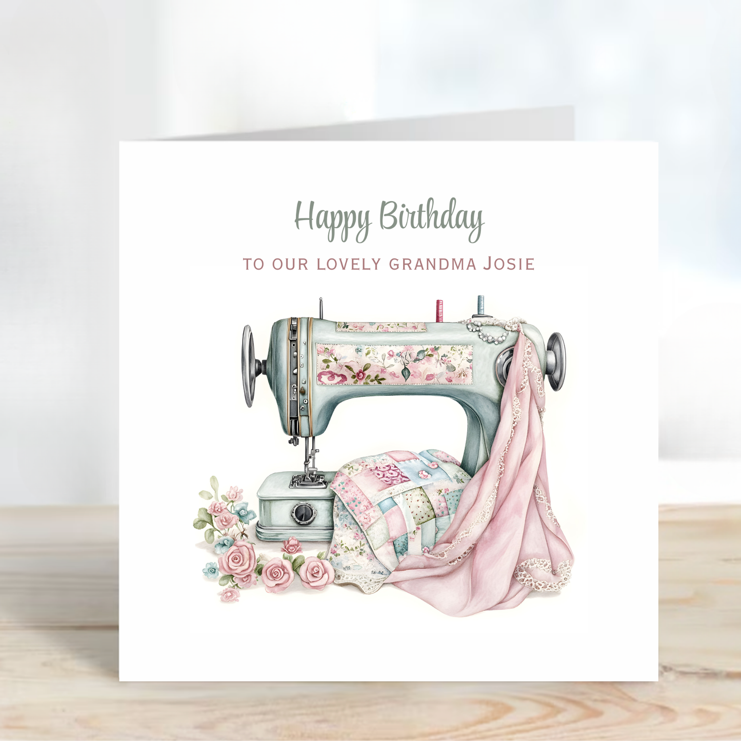 Pretty Vintage Sewing Machine - C598