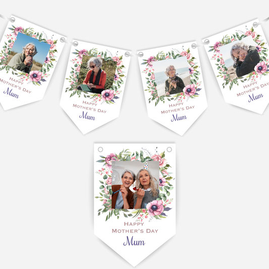 Mother's Day Photo Bunting - B247