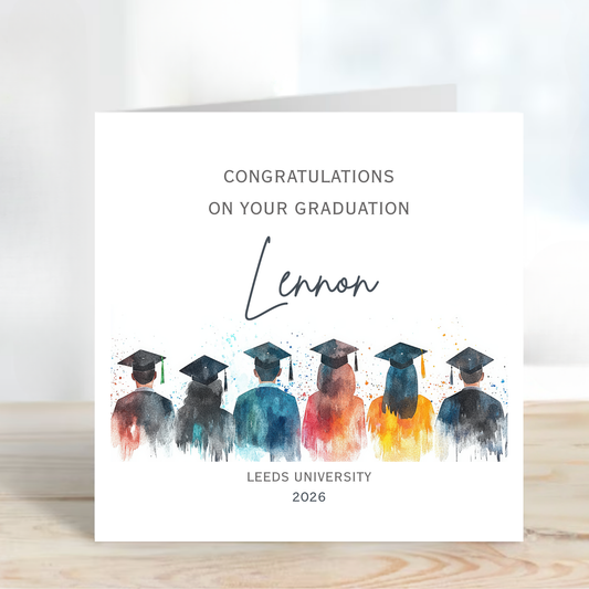 Graduation Congratulations Card - C829