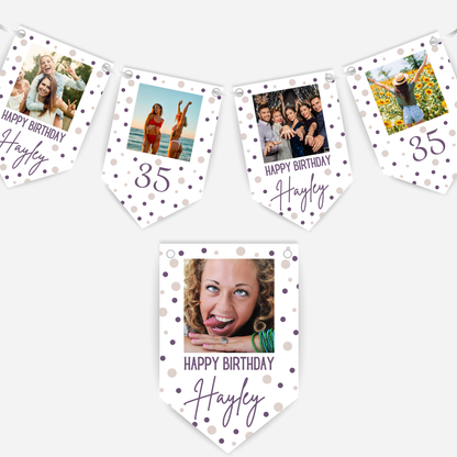 Personalised Photo Bunting - B129