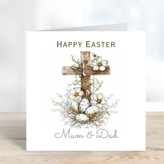 Easter Card With A Religious Theme - C837