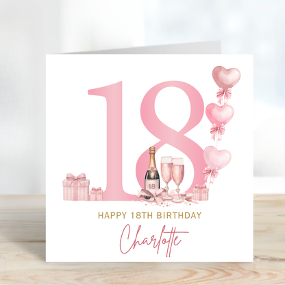 18th Birthday Card - C854