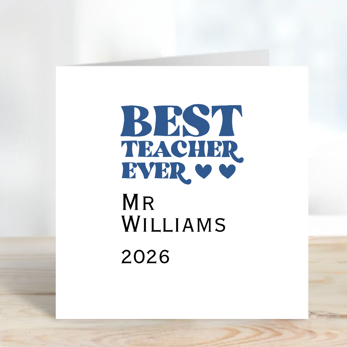Teacher Thank you Card - C151