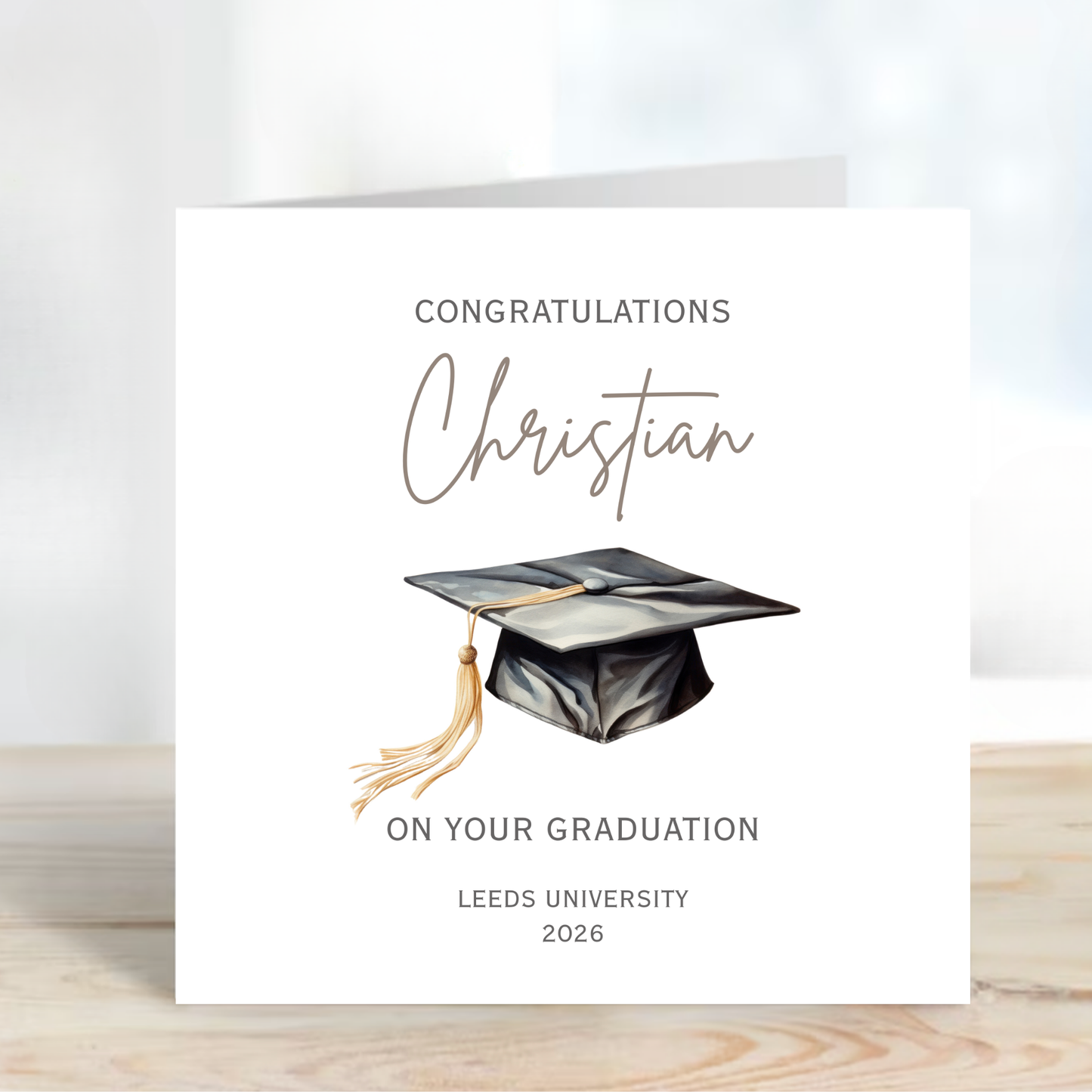 Graduation Congratulations Card - C827