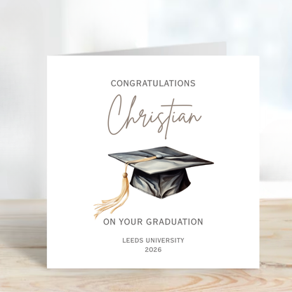 Graduation Congratulations Card - C827
