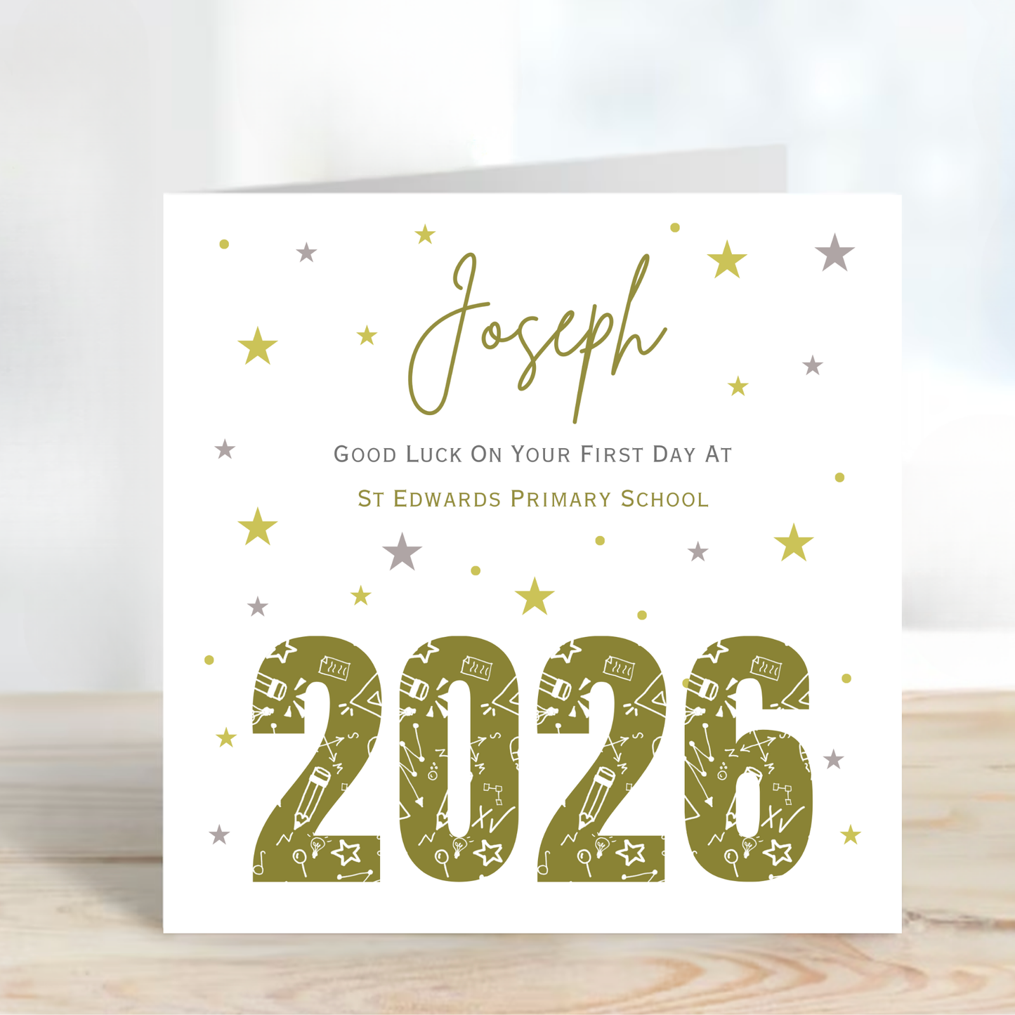 First or Last Day of School Card - C203