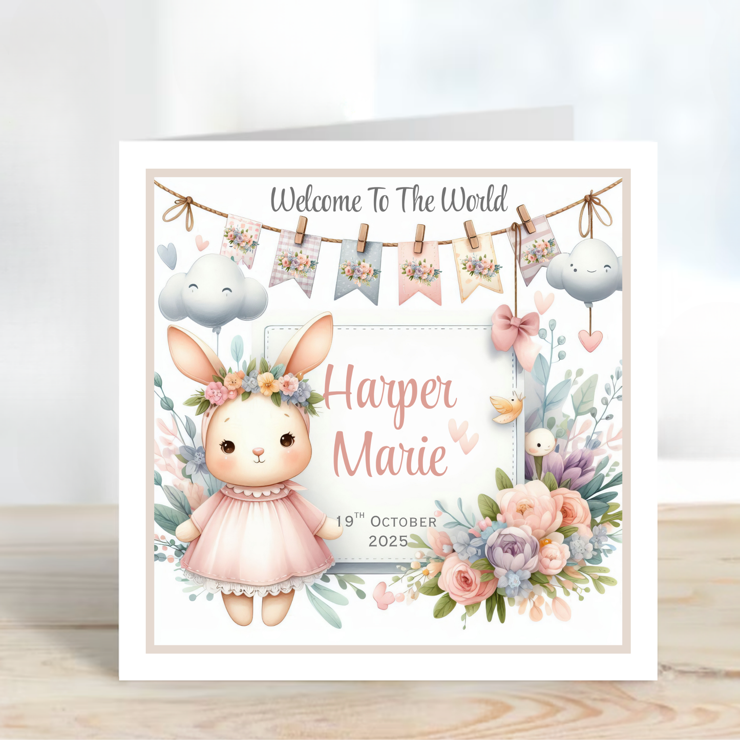 Welcome To The World Card- C667