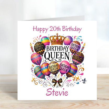 Birthday Queen! Birthday Card - C678