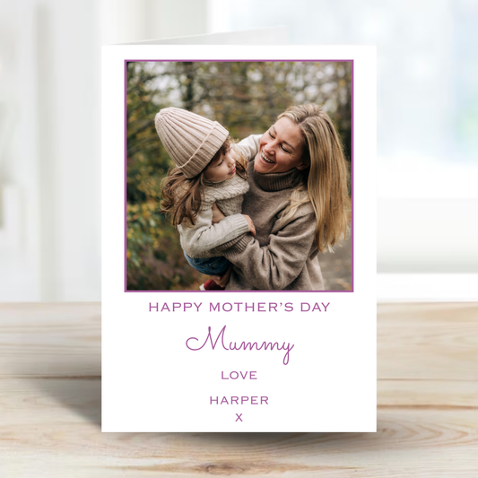 Mother's Day Photo Card - PC34