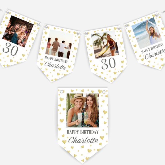 Personalised Photo Bunting - B179