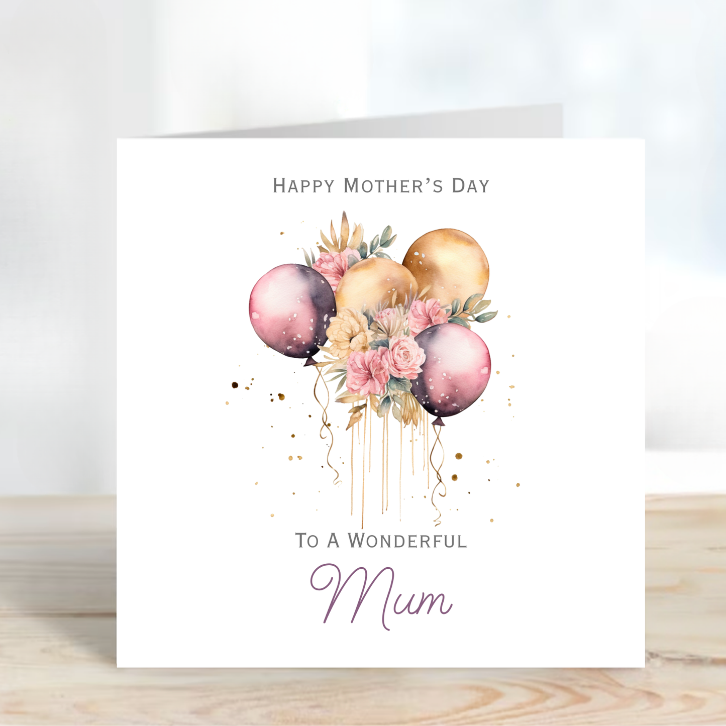 Mother's Day Card - Modern Design - C736