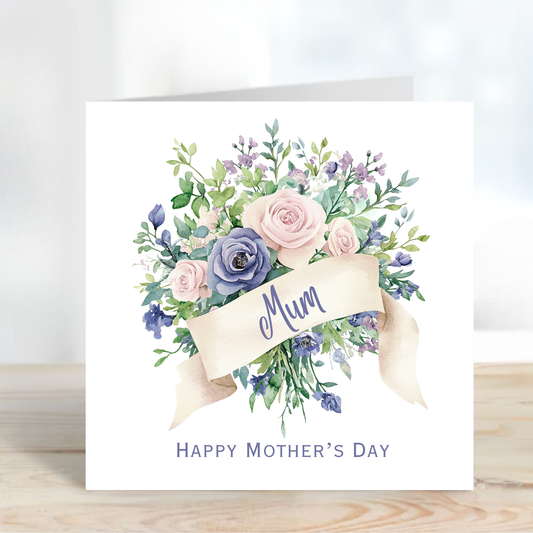 Mother's Day Card - Floral Design - C756