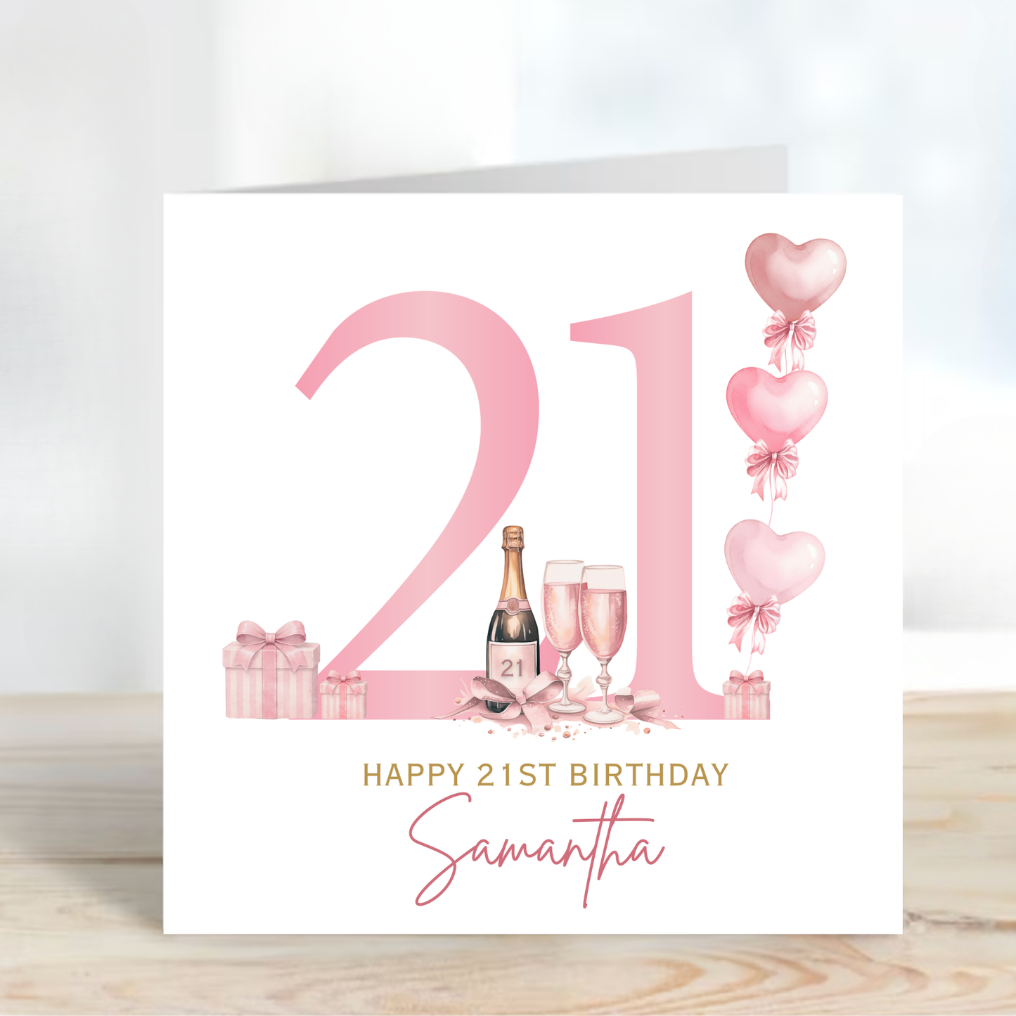 21st Birthday Card - C853