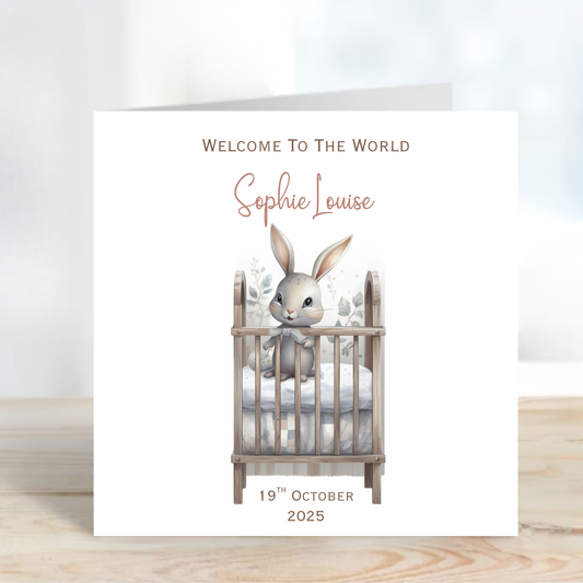 Welcome To The World Card - C669