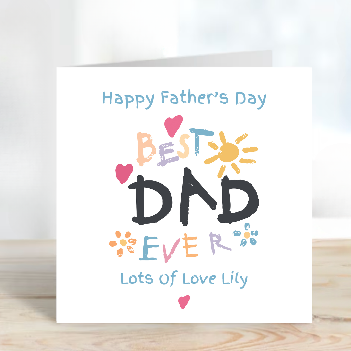 Best Dad Ever - Father's Day Card - C773