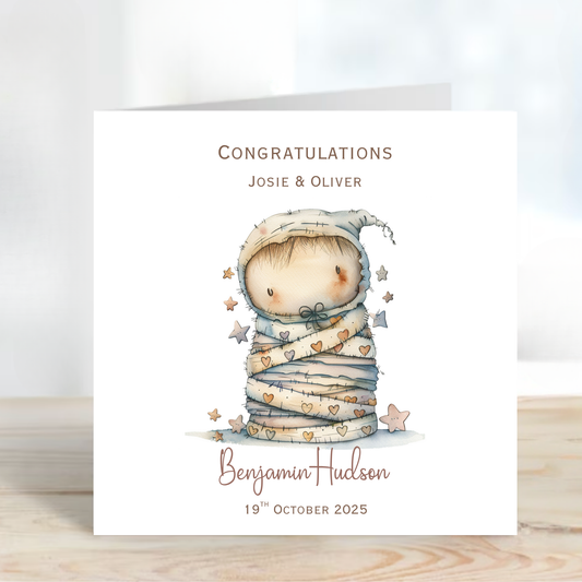 New Baby Congratulations Card - C668