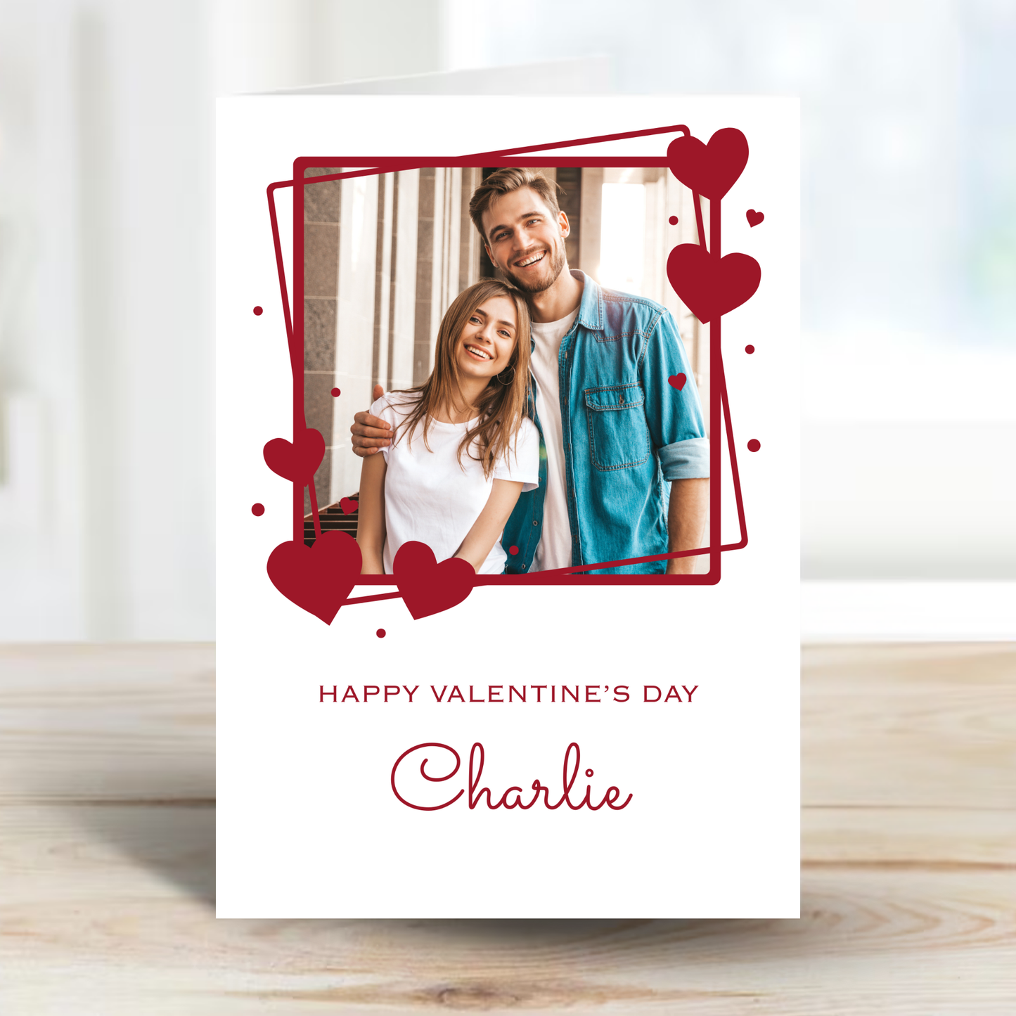 Valentine Photo Card In Colour - PC31