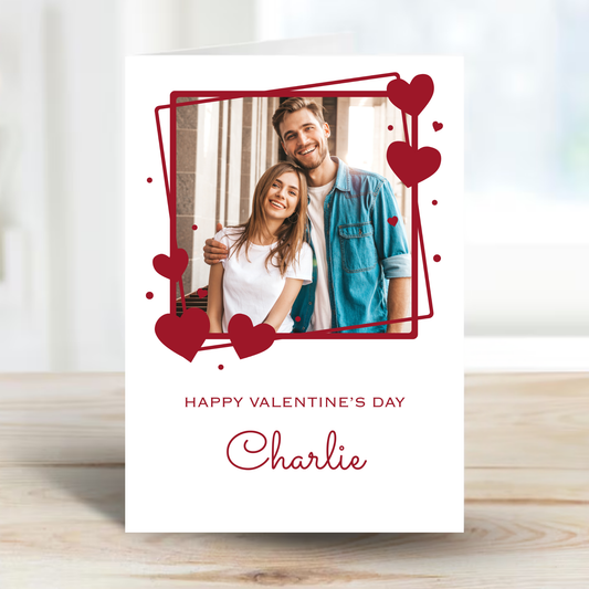 Valentine Photo Card In Colour - PC31