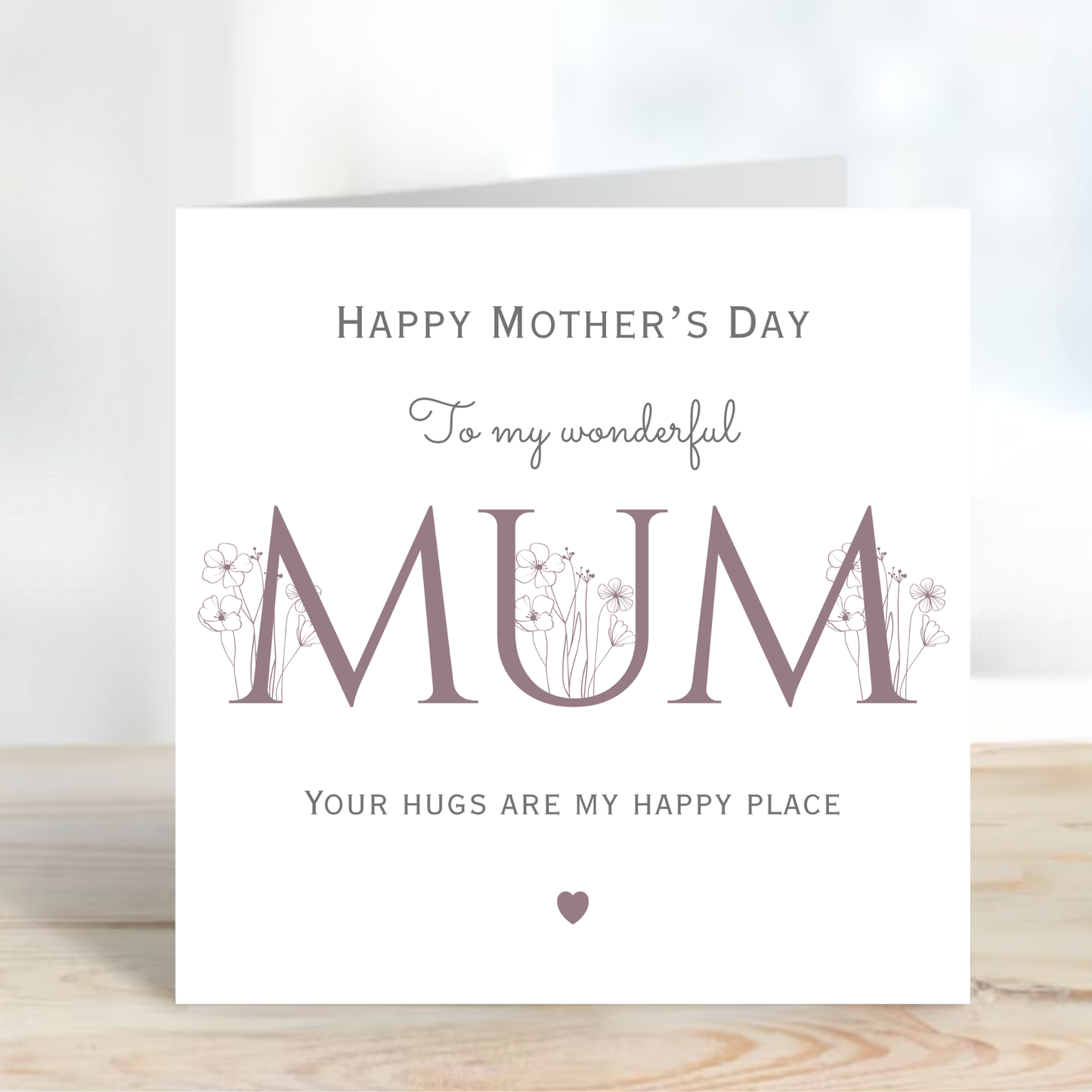 Mother's Day Card - Modern Classic Design - C731