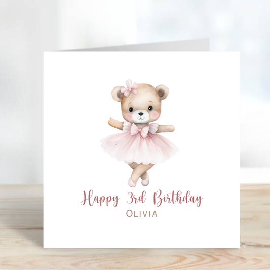 Cute Ballerina Teddy - C555