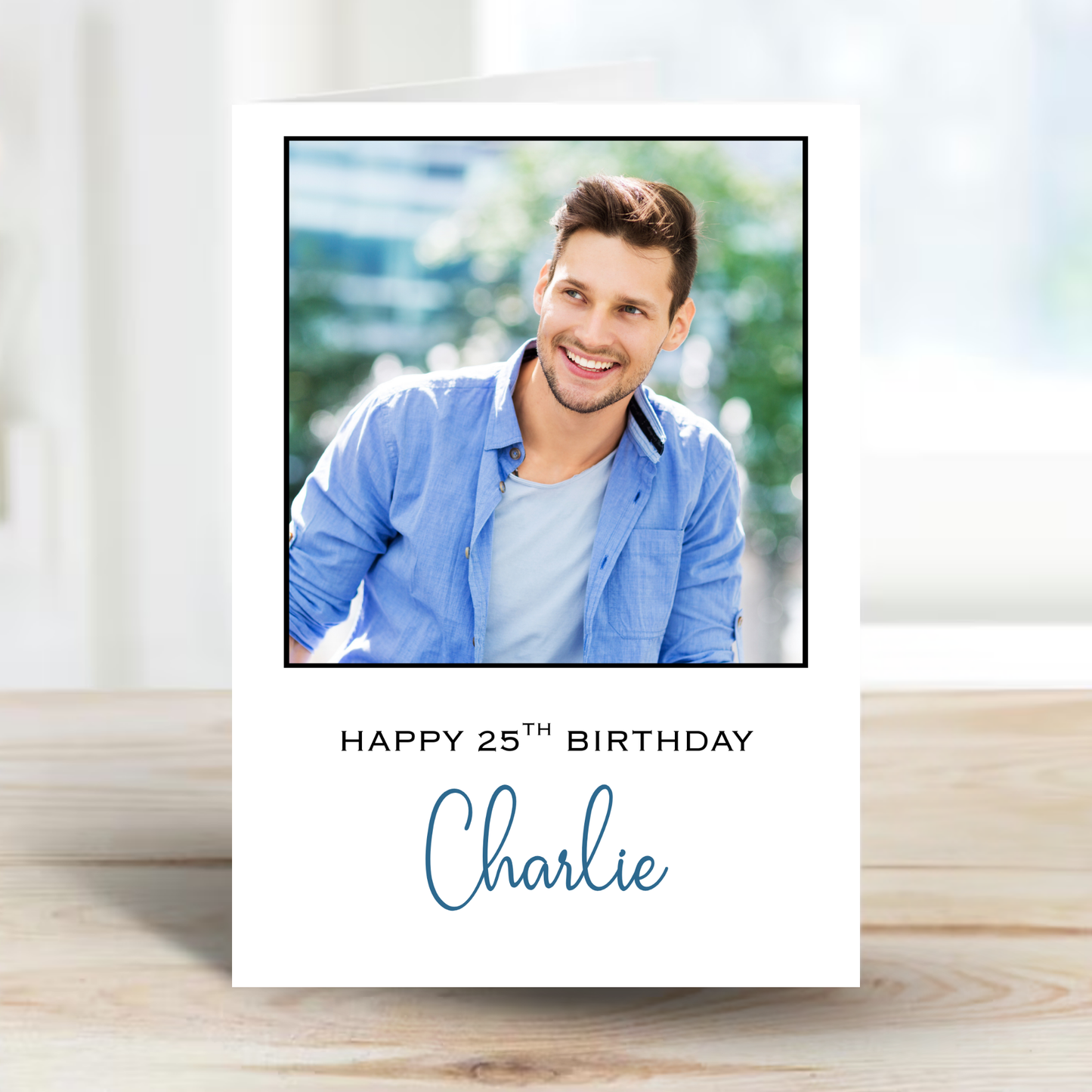 Colour Photo Birthday Card - PC59