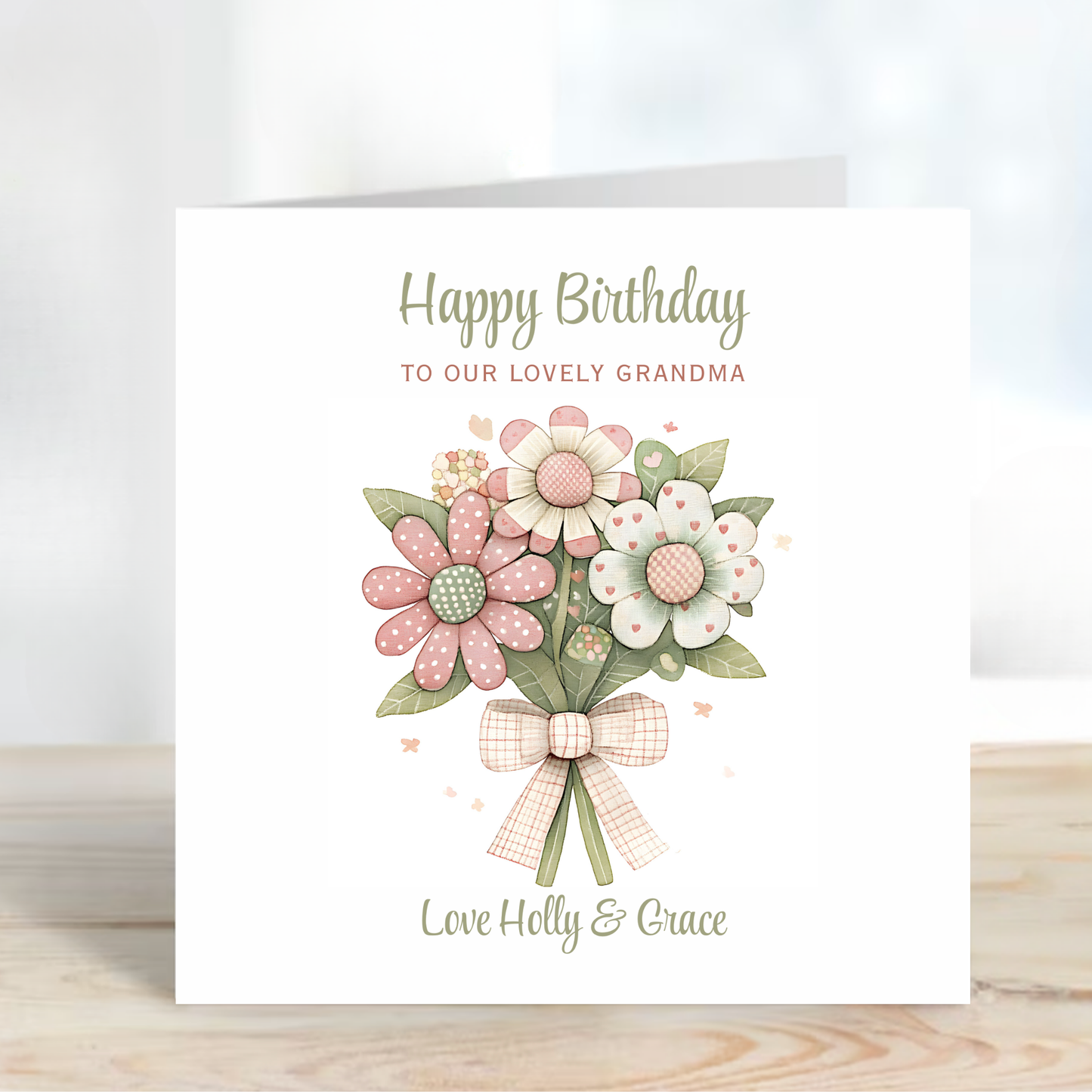Flower Bouquet Birthday Card - C601