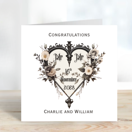 Gothic Style Heart - C639