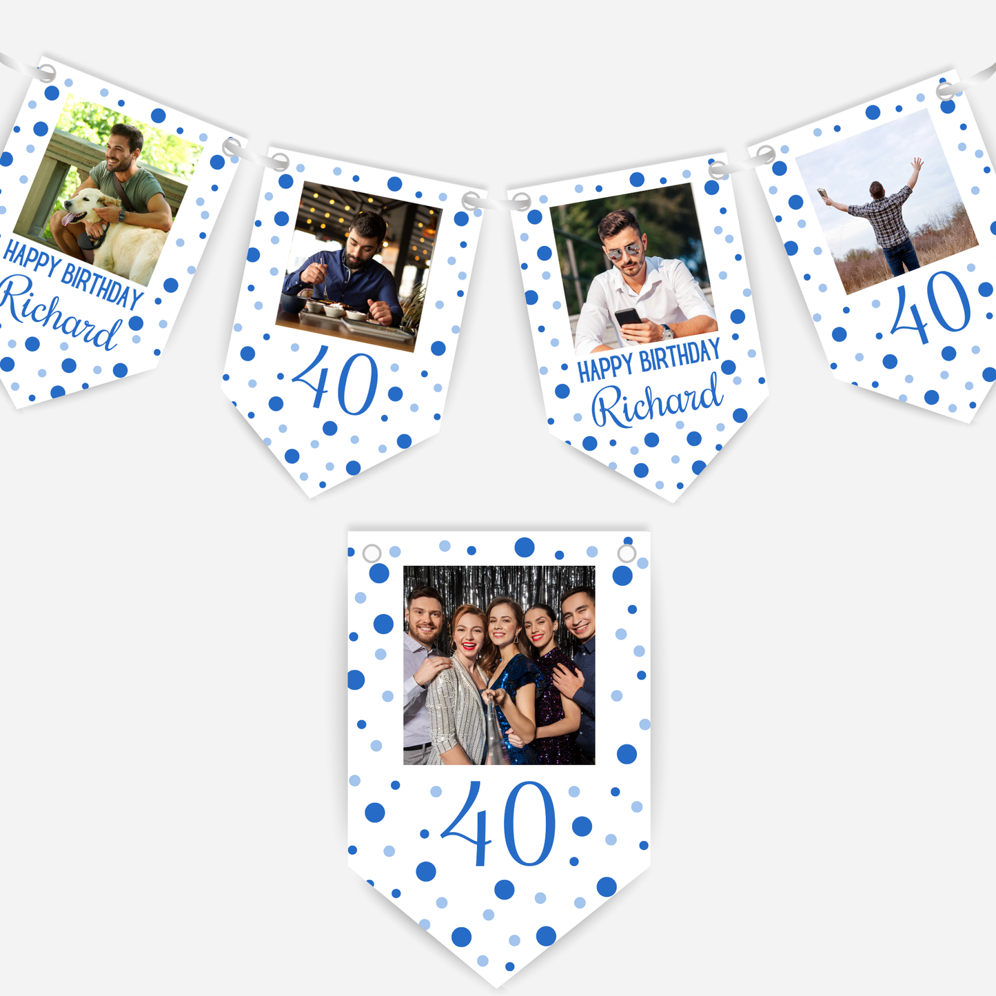 Personalised Photo Bunting - B165