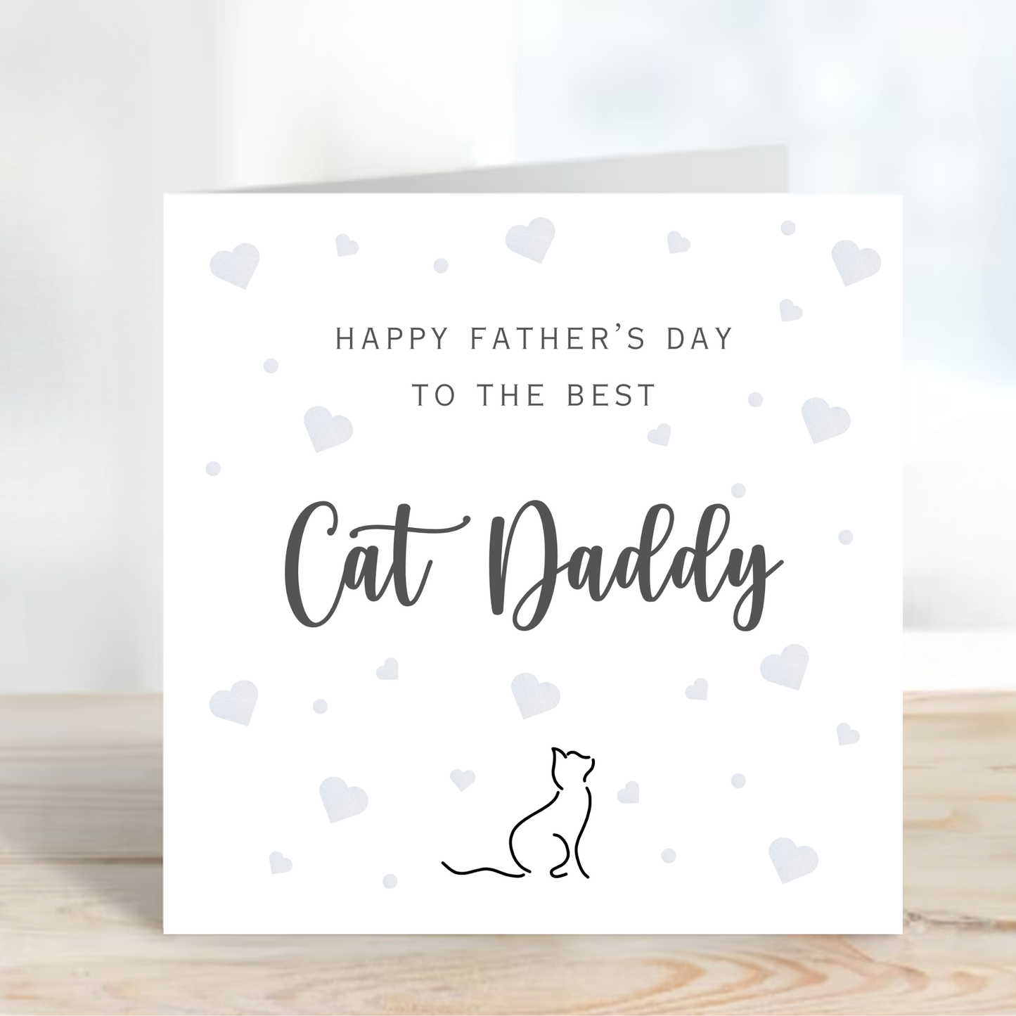 Fathers Day Card From the Cat! - C796