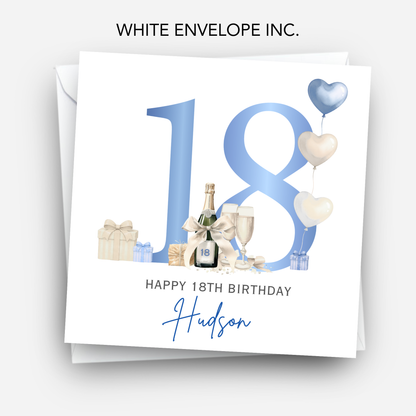 18th Birthday Card - C859