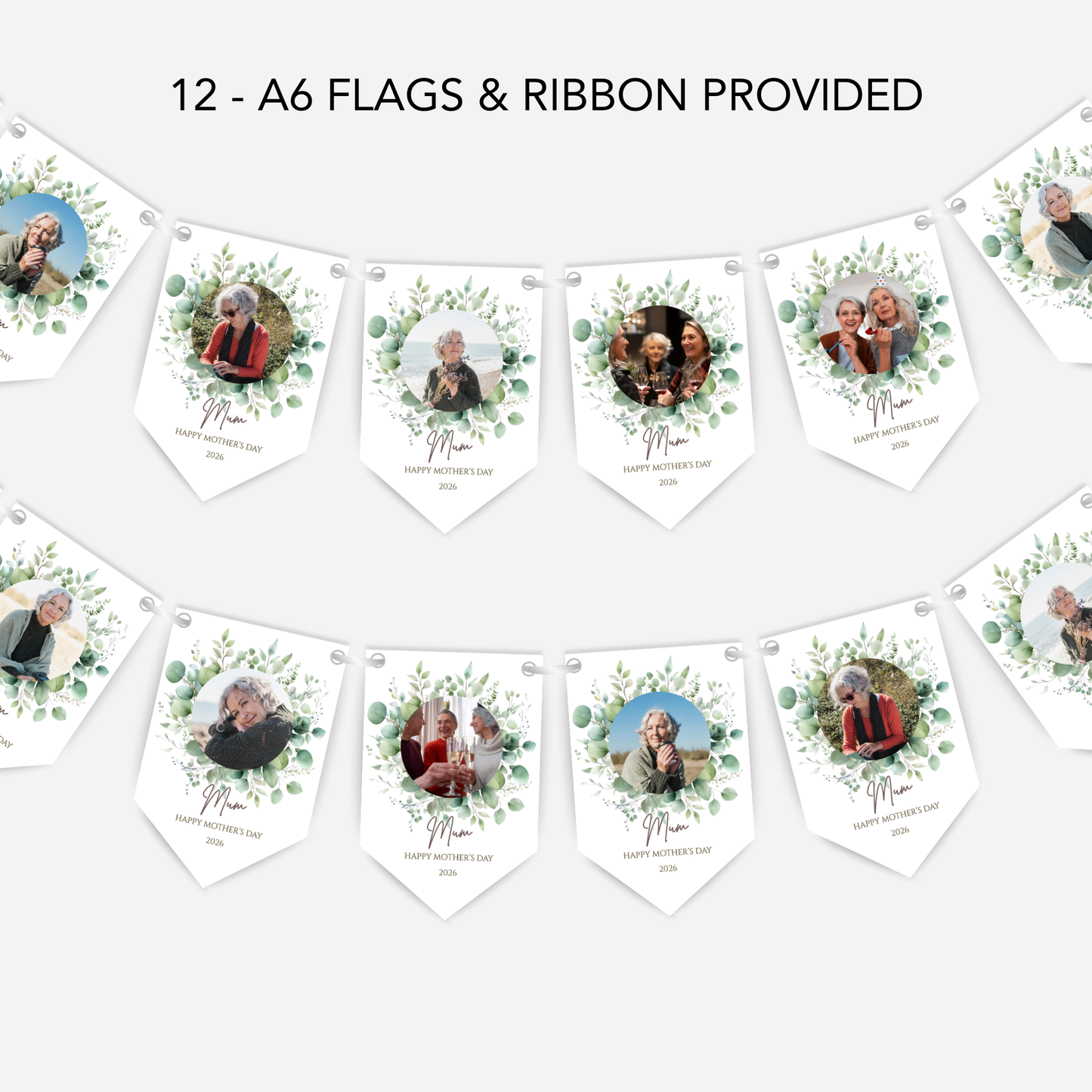 Mother's Day Photo Bunting - S197