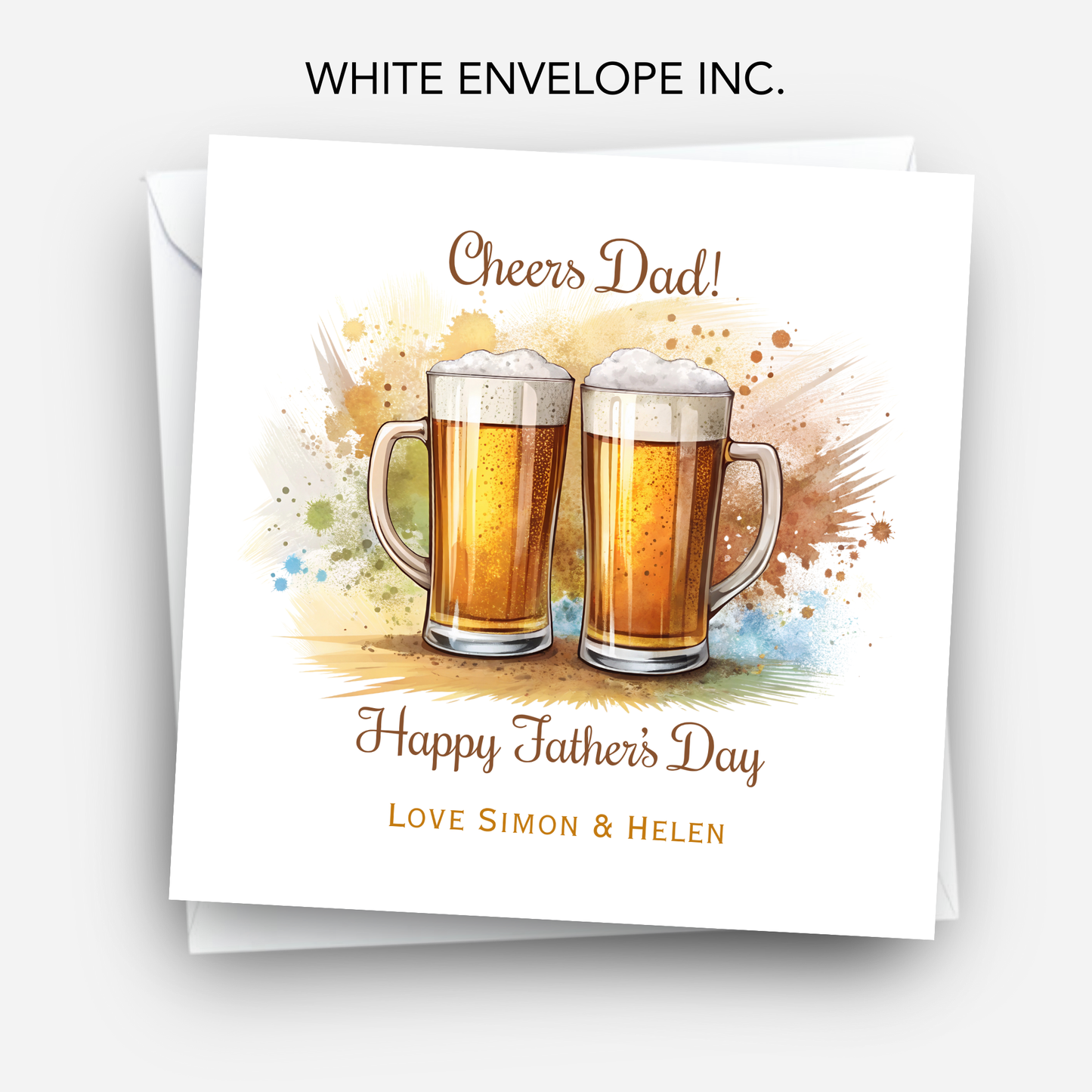 Father's Day Card - Beer Design - C782