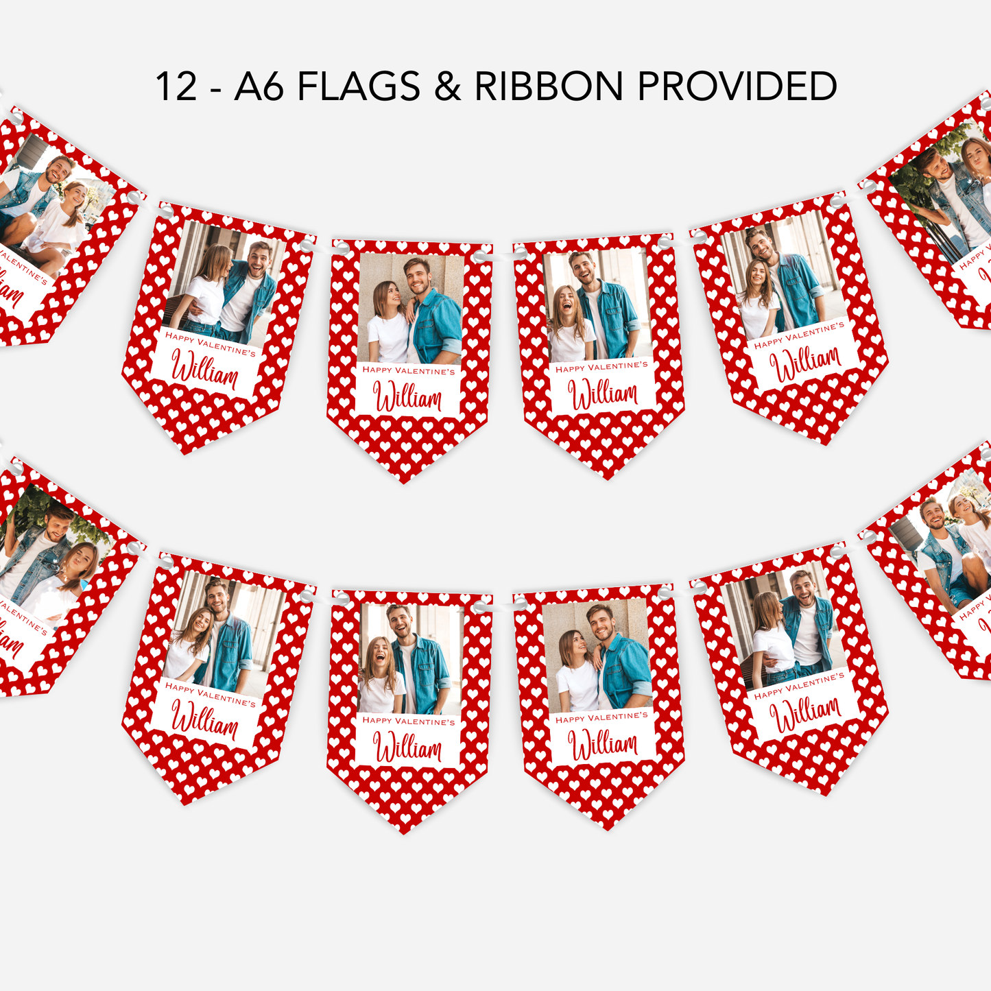 Valentine's Photo Bunting - S190V