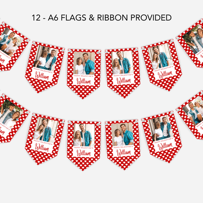 Valentine's Photo Bunting - S190V